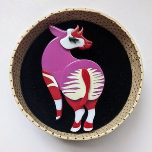 Erstwilder Okapi of Course brooch "Out of Africa" 2018